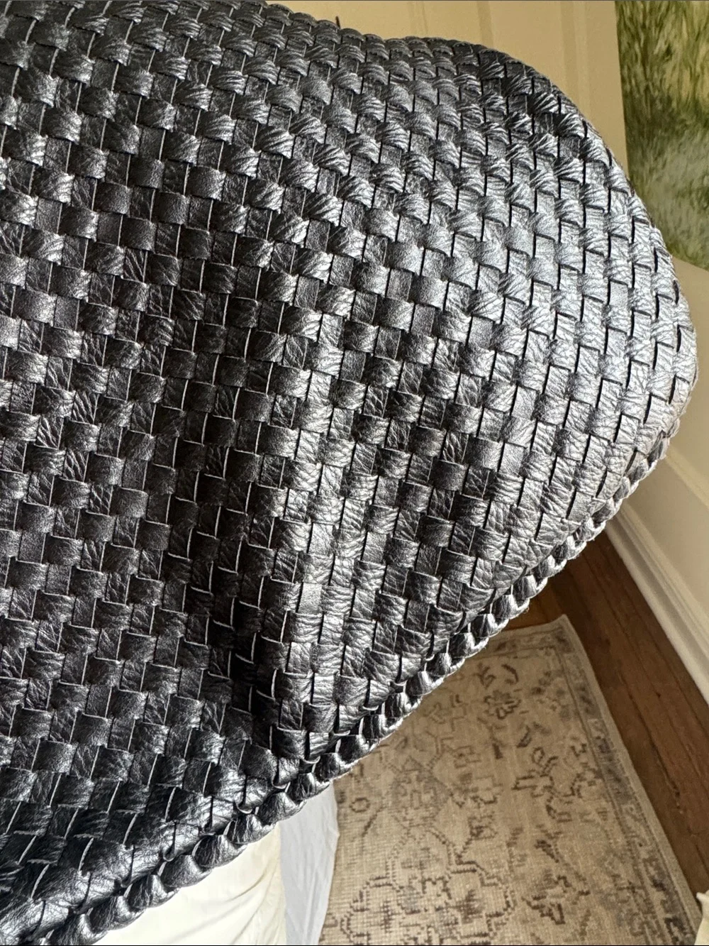Black Woven Bag